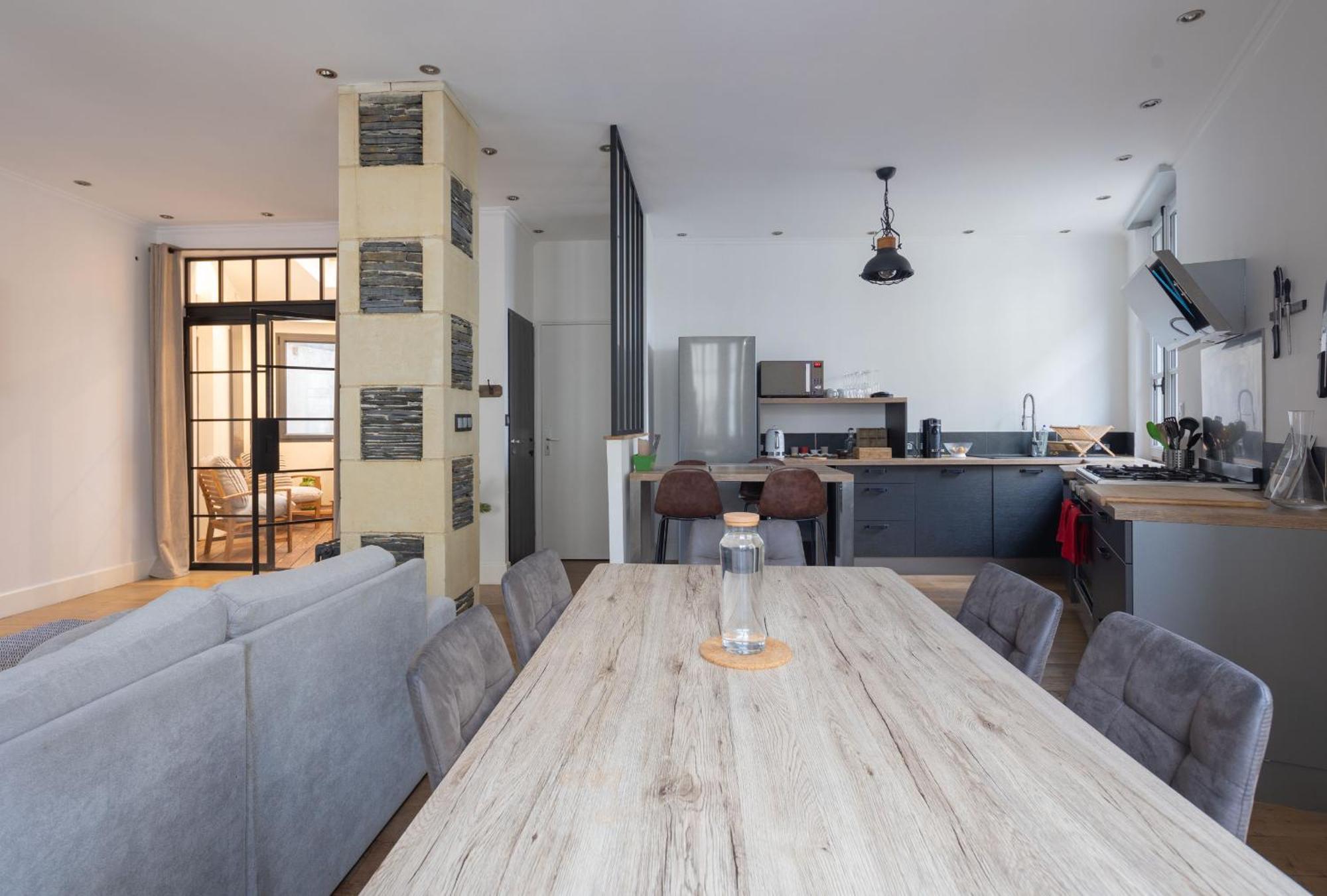 Appartement Spacieux Au Coeur D'Angers Etage 1 - 6 Personnes المظهر الخارجي الصورة